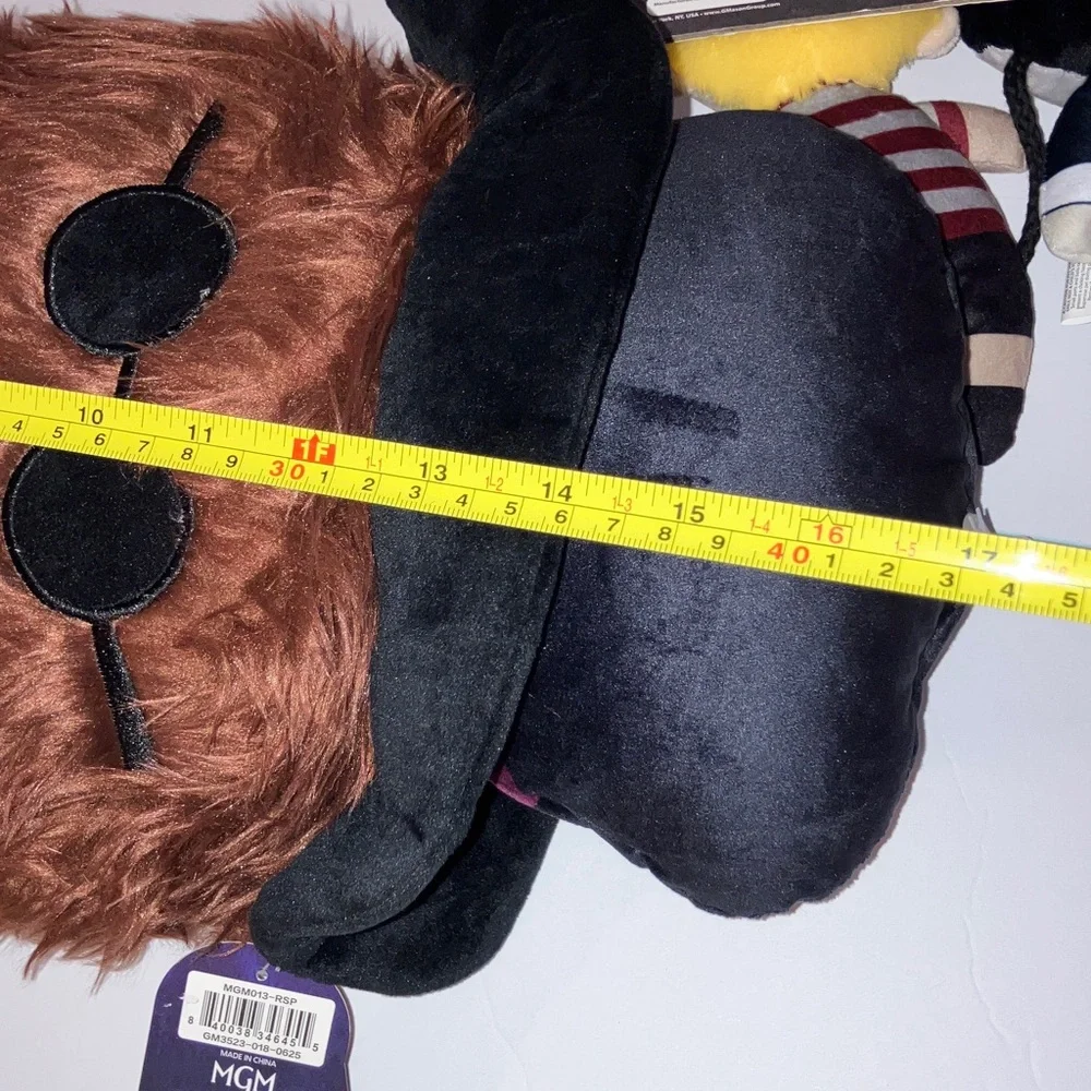 Halloween Dog Toys: Cousin Itt, Wednesday, Pugsley that‎ Squeak and Crinkle
